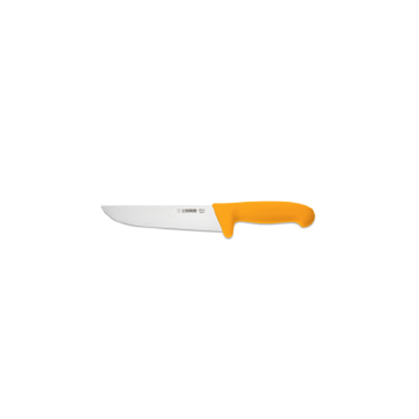 HACCP Nóż masarski 18 cm żółty